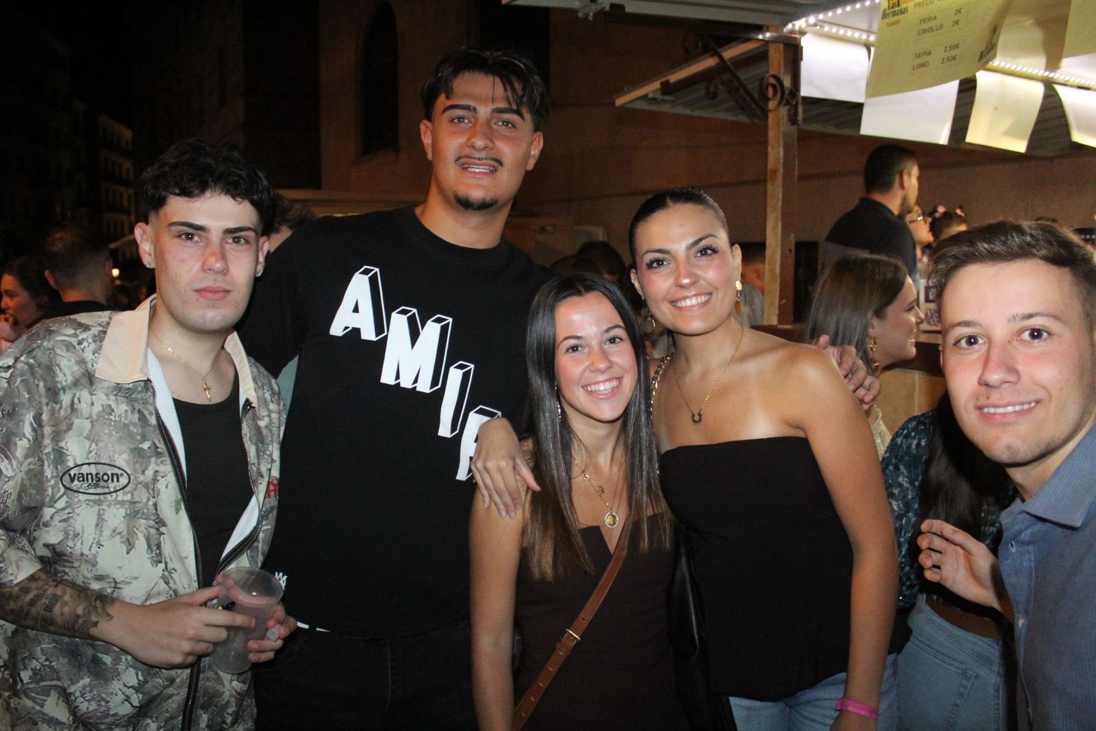 Ambiente en la Feria de Día en la tarde de este jueves