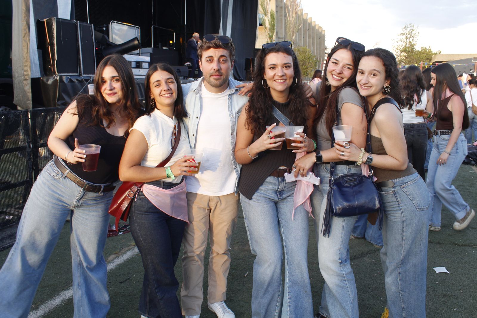 Salamanca de noche, sábado 18 de abril