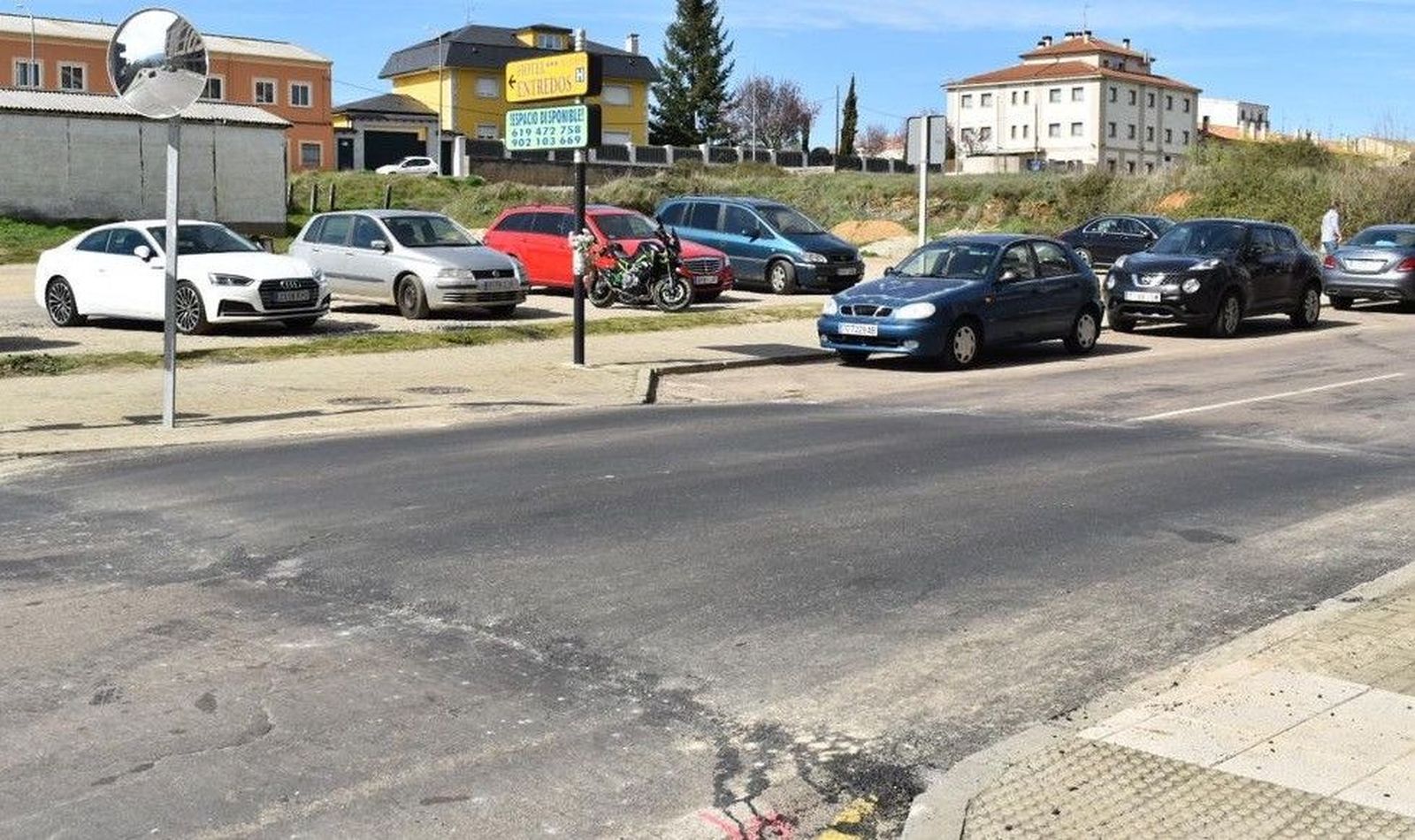 Nuevos badenes en Guijuelo calle Filiberto Villalobos
