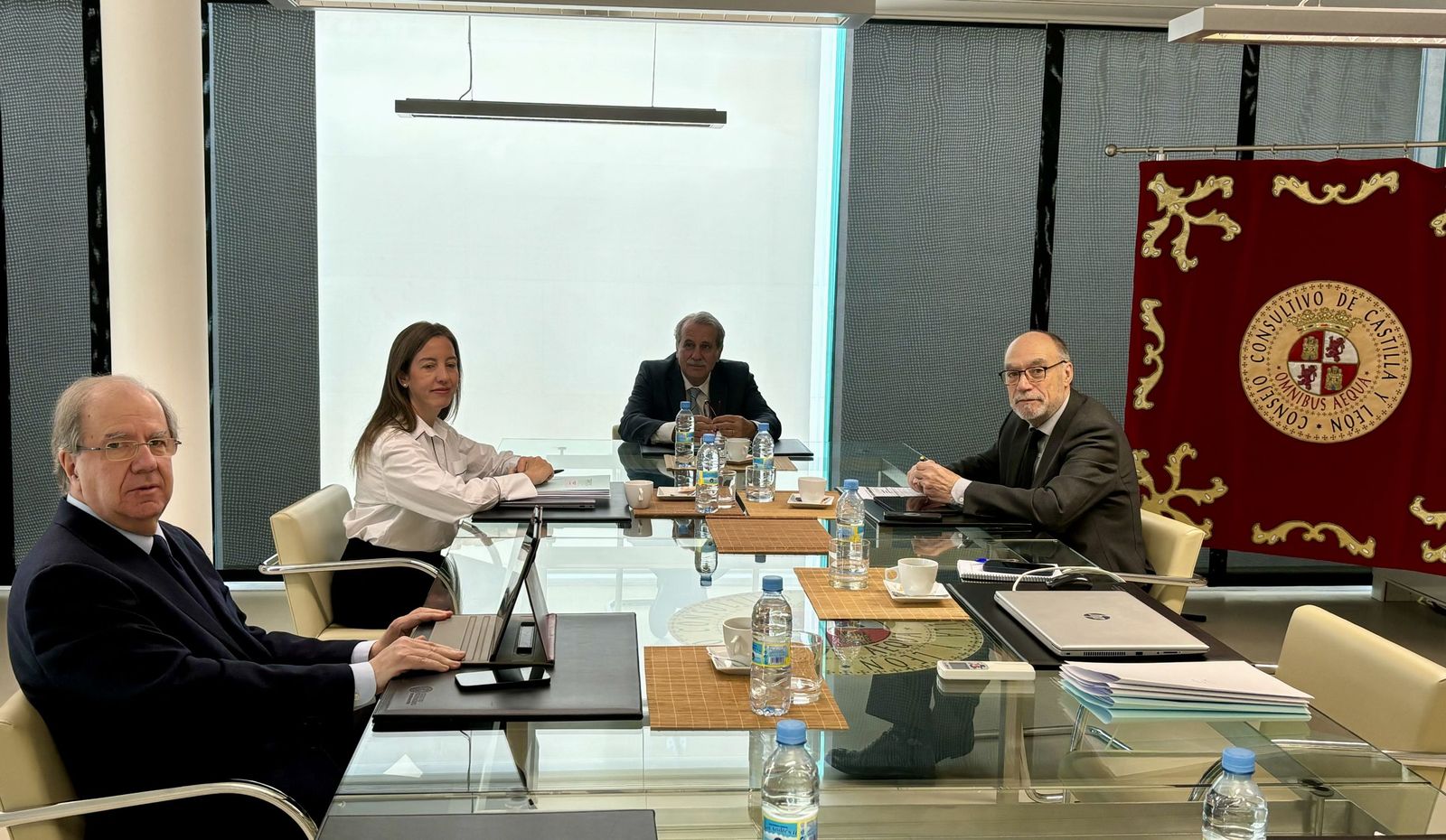 Última reunión de Juan Vicente Herrera en el Consejo Consultivo