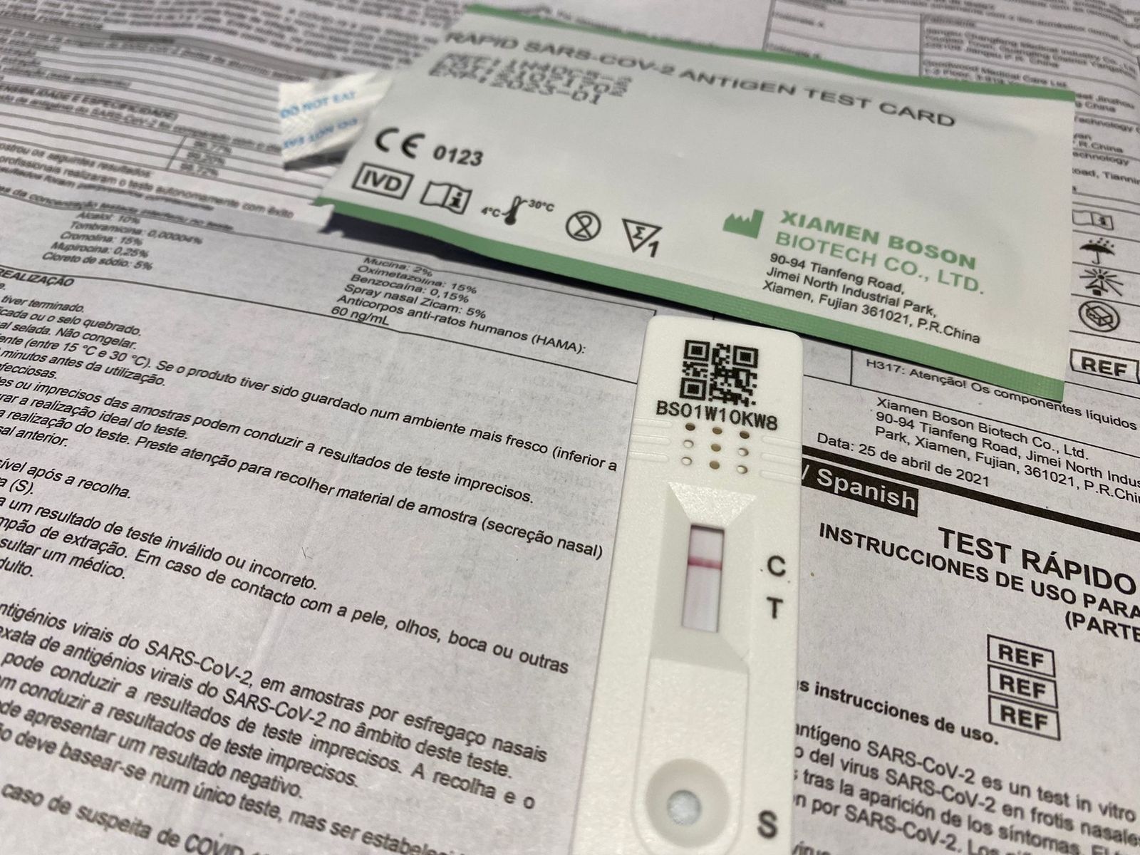 Test rápido de antígenos de farmacia | Foto: S24H Test rápido de antígenos de farmacia | Foto: S24H