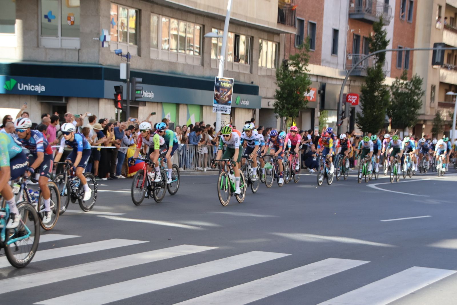 Vuelta ciclista a su paso por Salamanca