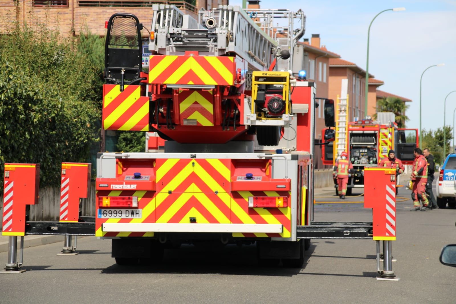 Incendio en una casa de Villamayor junto al Parque Científico