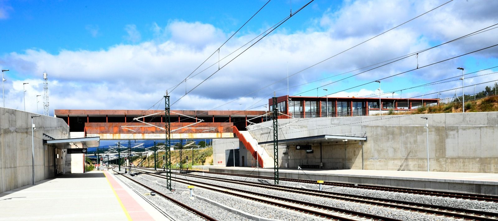 Estación de Otero de Sanabria. Foto: Raquel Sánchez.
