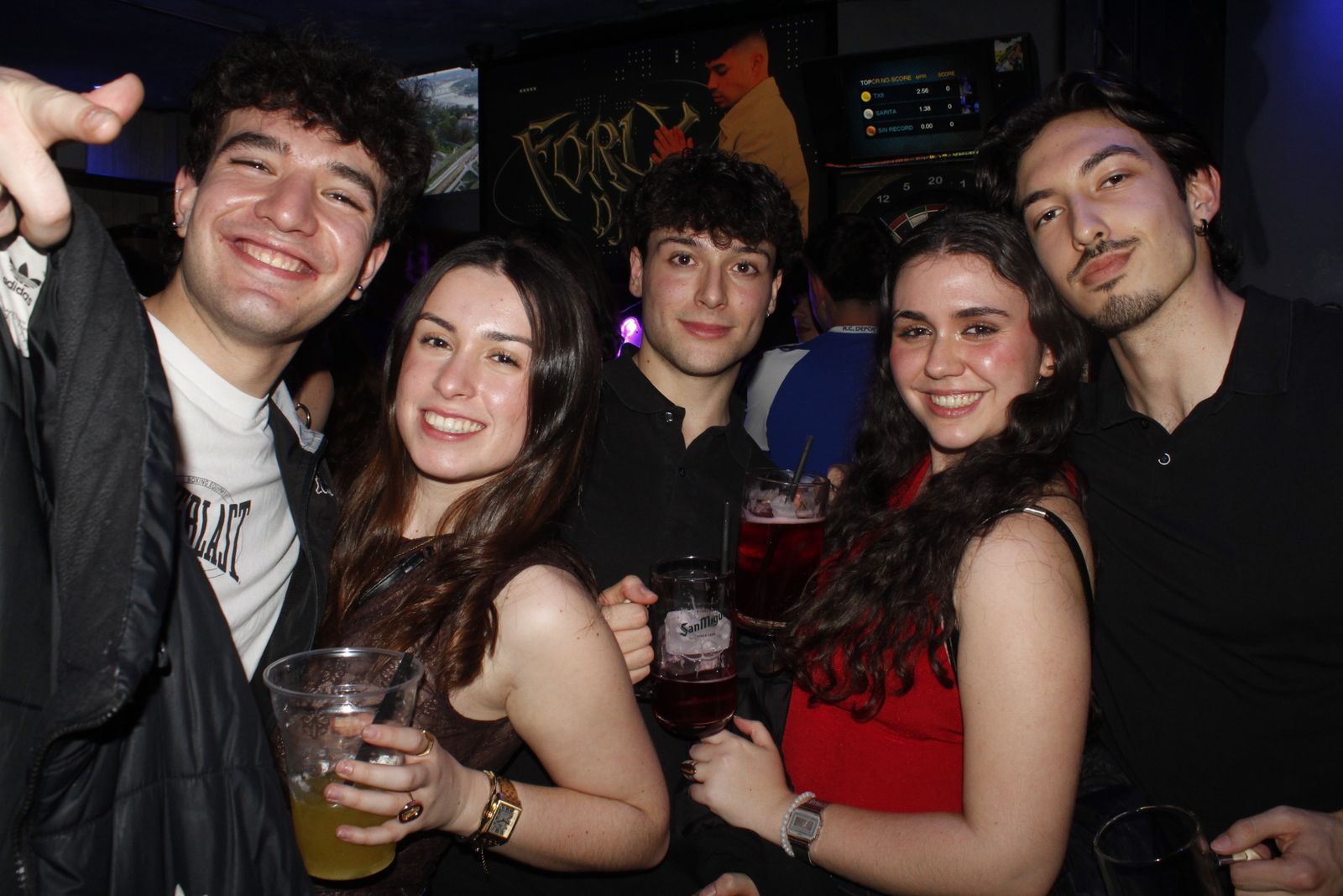 Salamanca de noche, sábado 8 de marzo