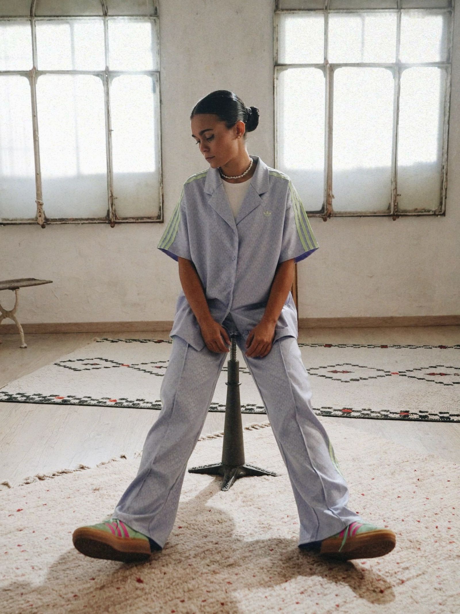 La artista Marta Santos