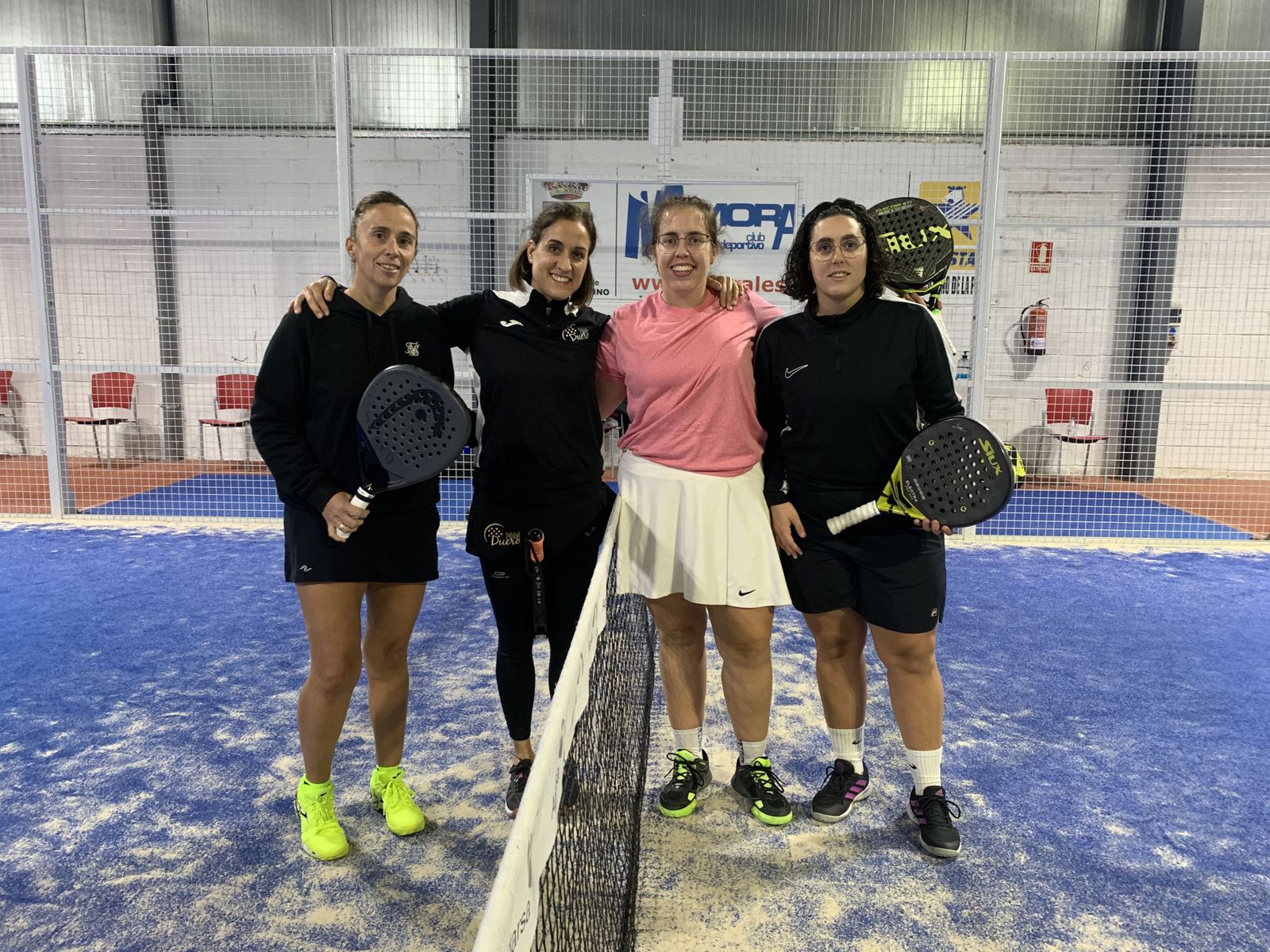 Participantes del Torneo Alumni Vicente del Bosque en pádel