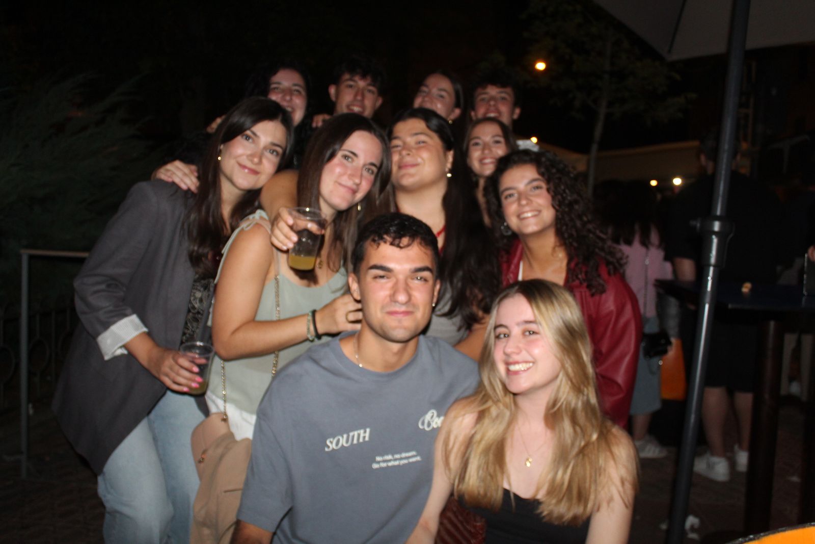Ambiente en la Feria de Día en la tarde de este jueves
