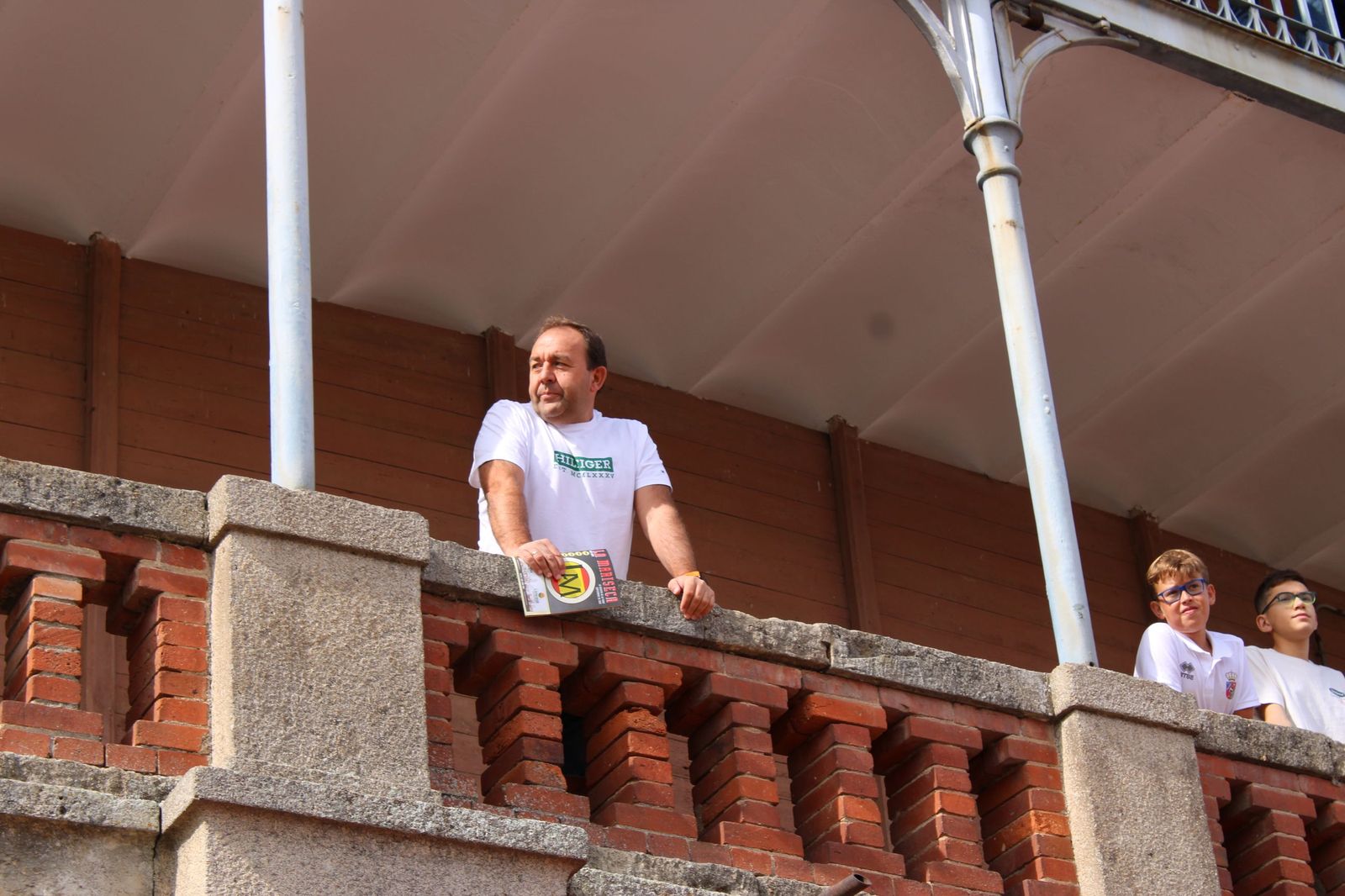 Sorteo de la corrida de Vellosino para Damián Castaño, Diego San Román e Ismael Martín en La Glorieta