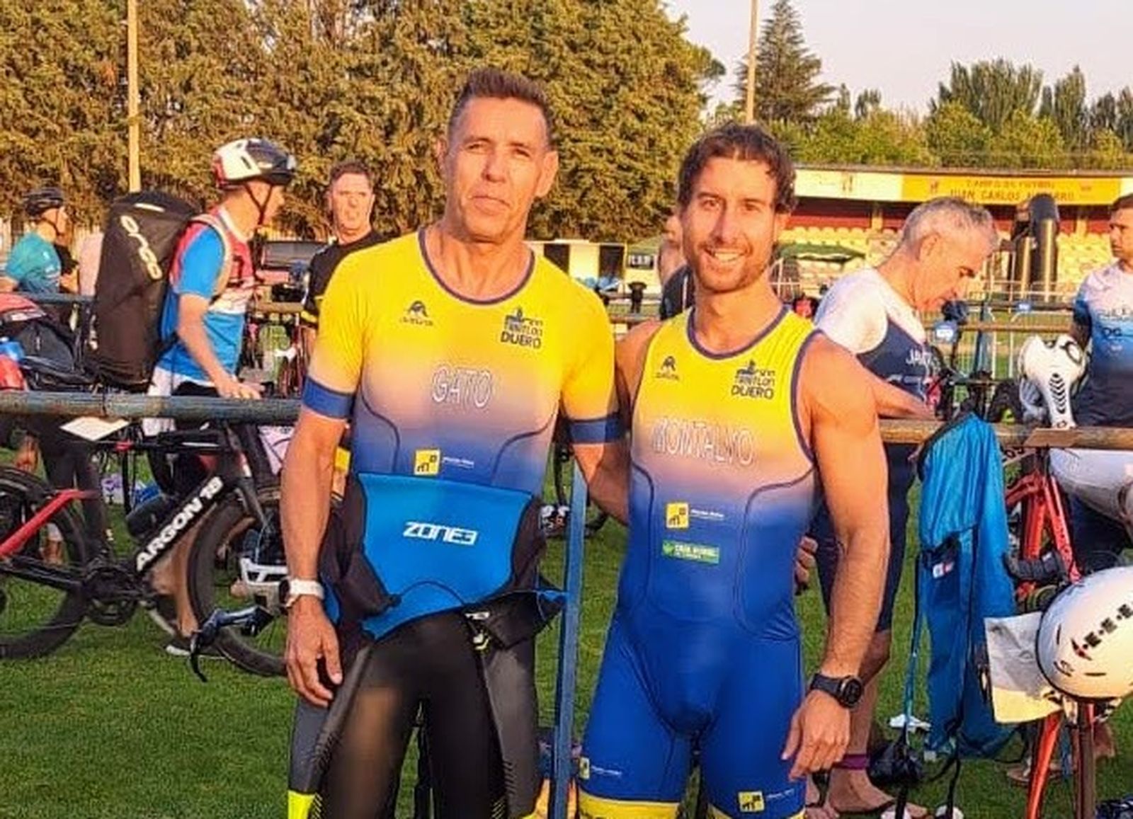 Antonio Gato y Alejandro Montalvo en Medina de Rioseco