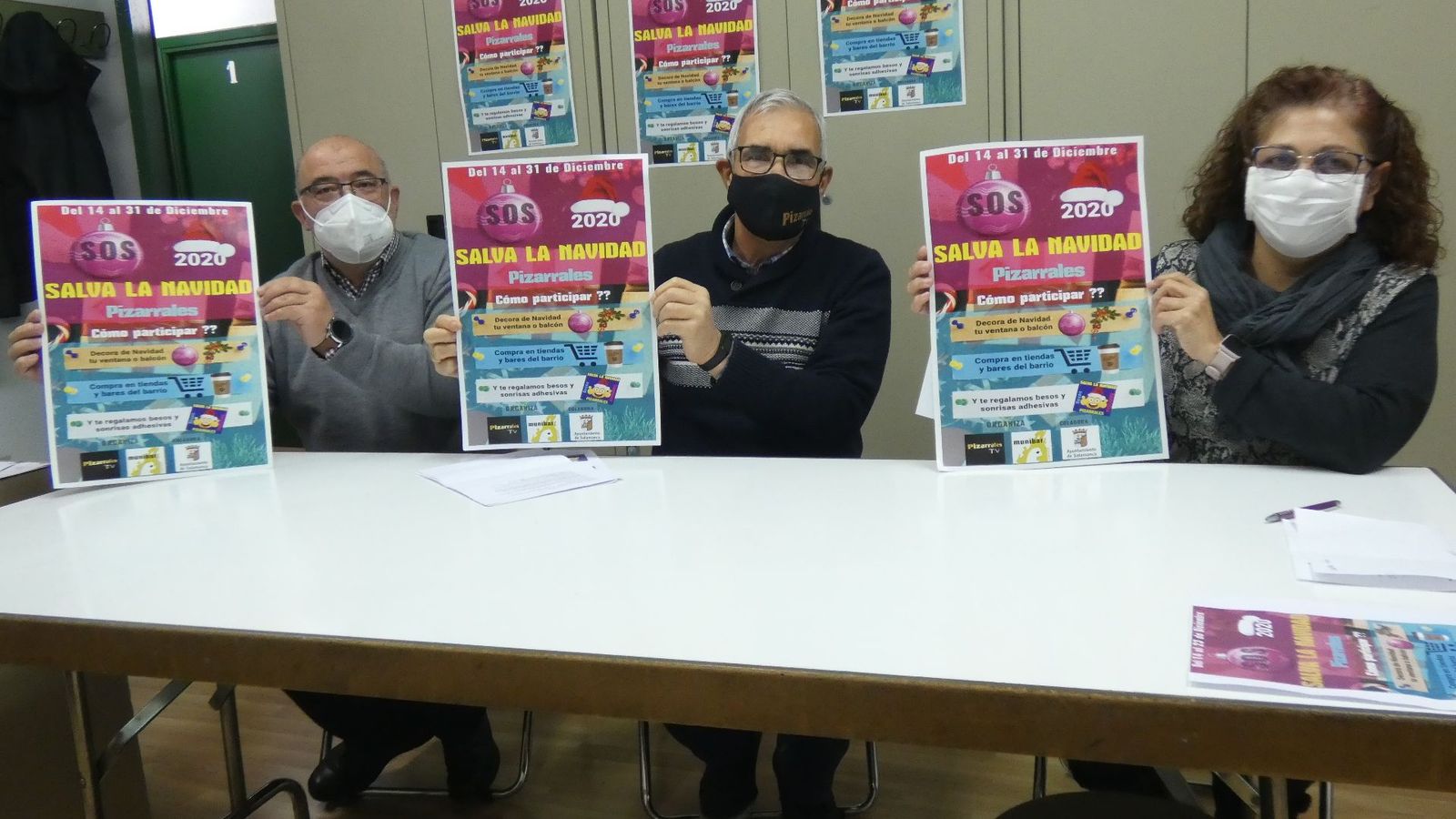 Presentación de la campaña "Salva la Navidad" en Pizarrales