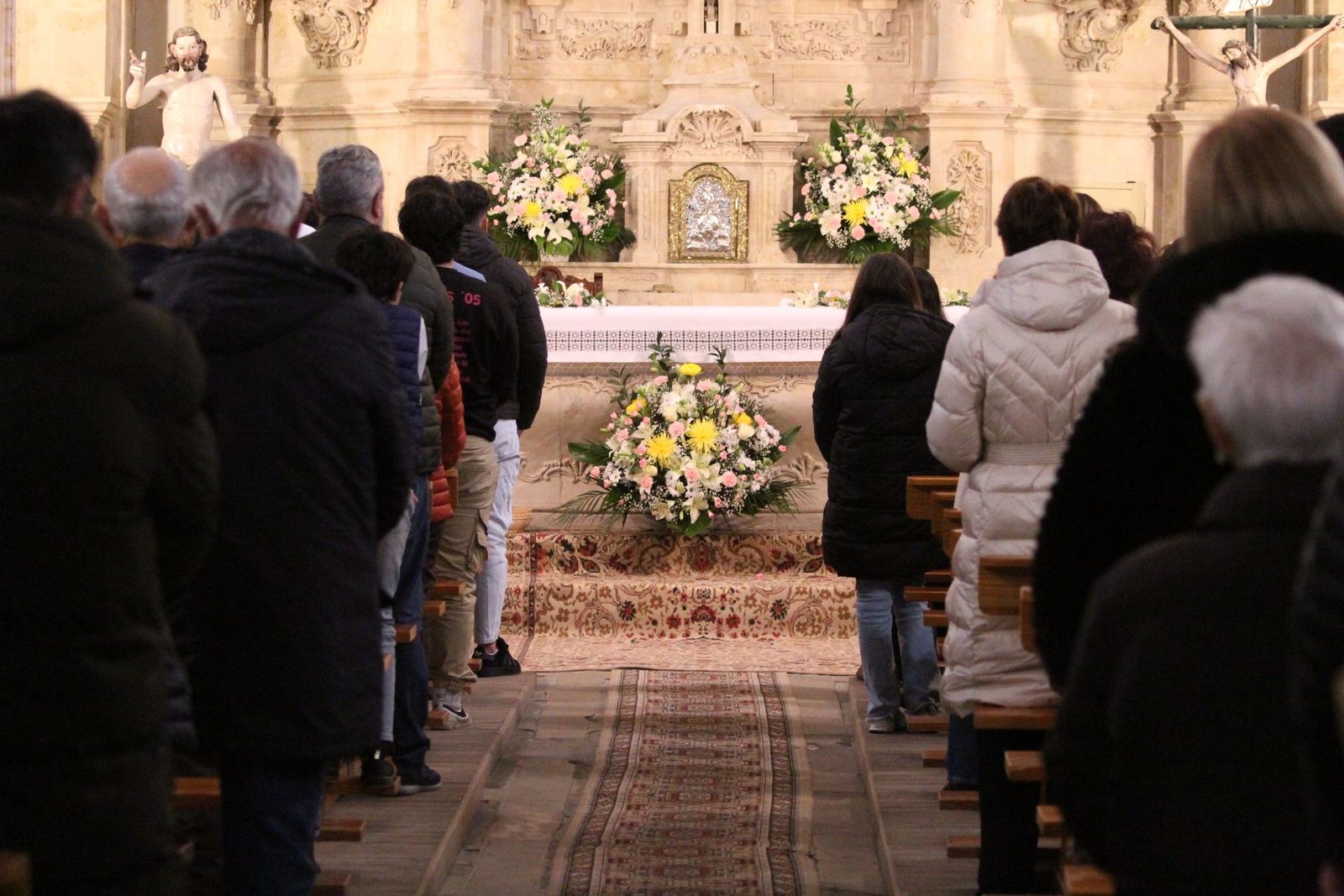 Misa de Las Candelas en Villamayor. Fotos: Míkel Antúnez