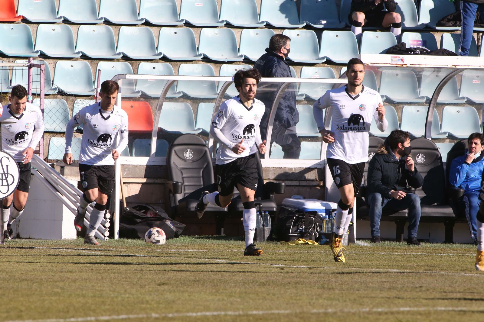 Iván Casado, en su primera etapa con el Salamanca CF UDS.