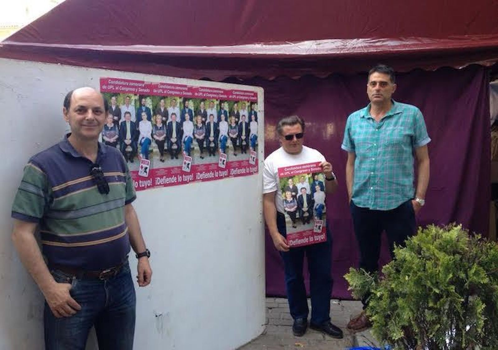 UPL continúa con su pegada de carteles en Benavente