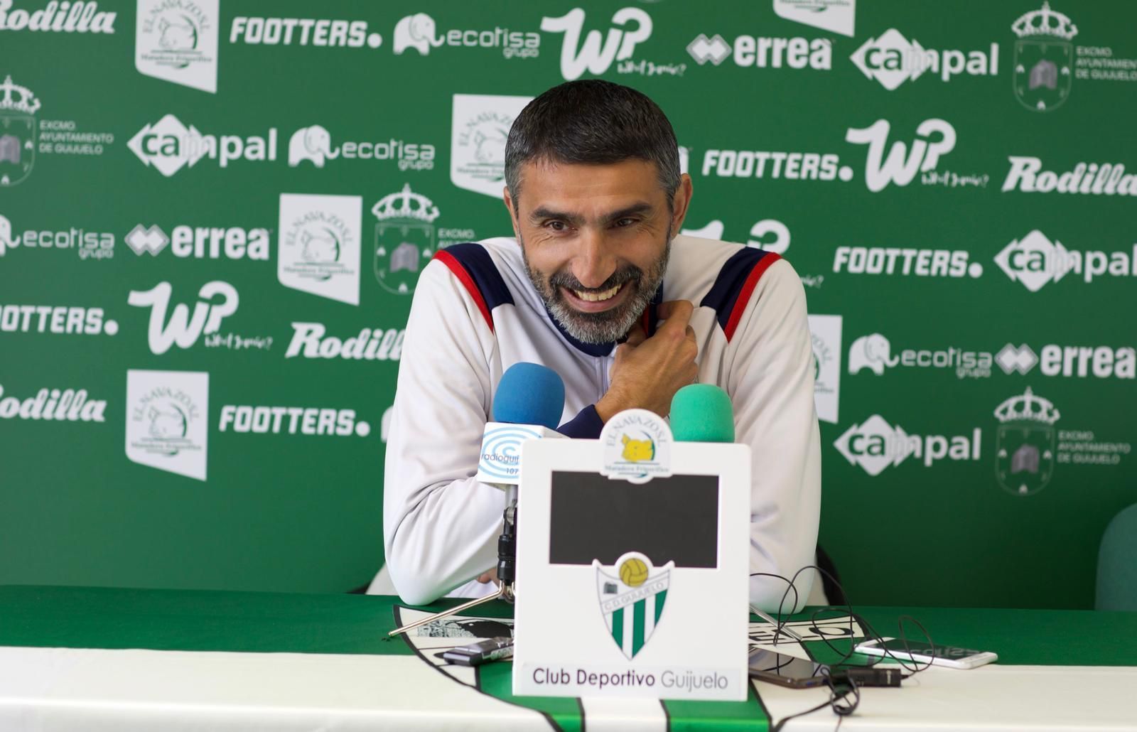 Marcos Montes, segundo entrenador del Guijuelo / FOTO: CD Guijuelo