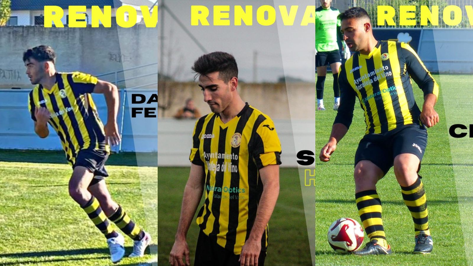 Moraleja C.F asegura su futuro con la renovación de tres jugadores clave