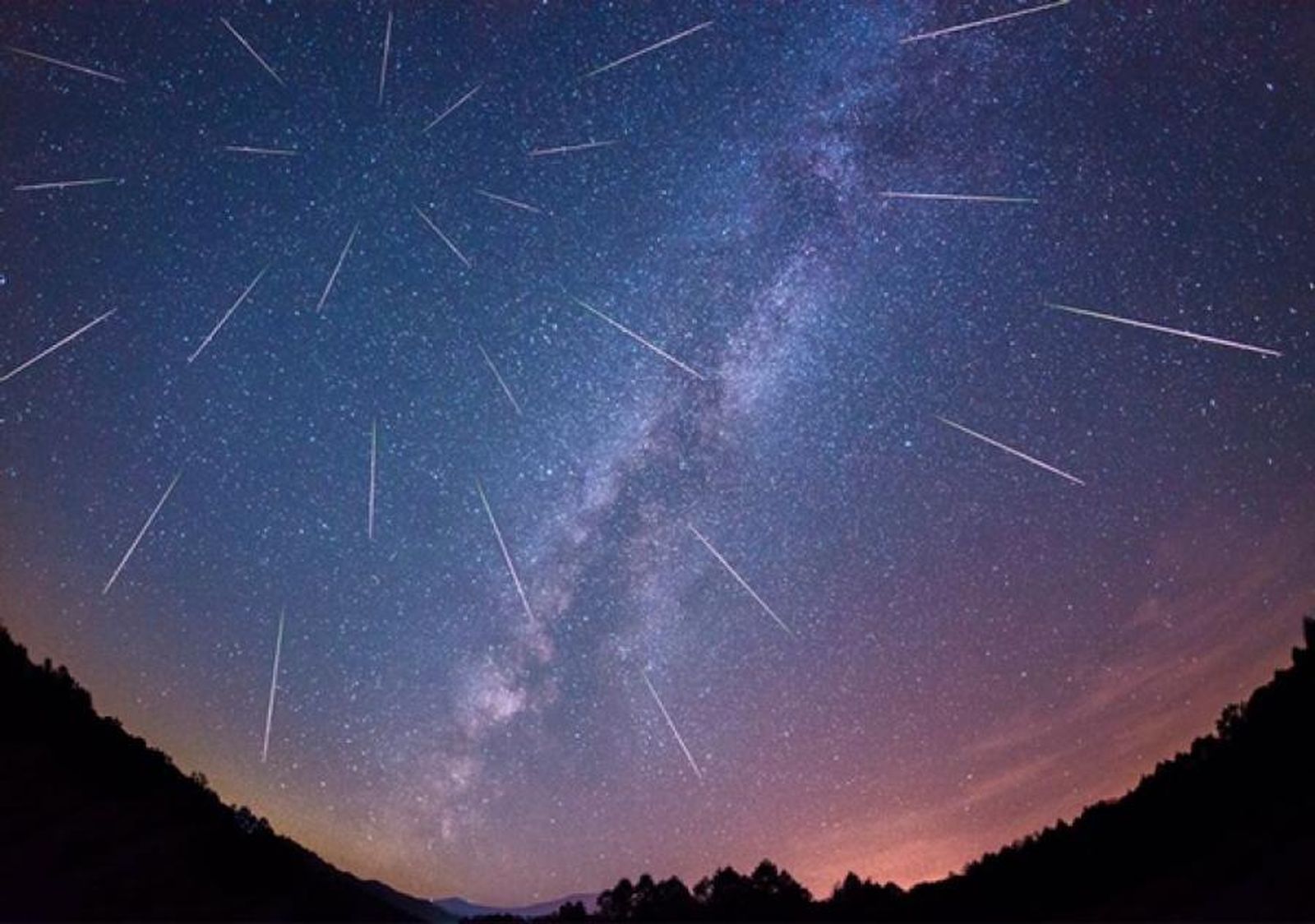 Leonidas lluvia estrellas