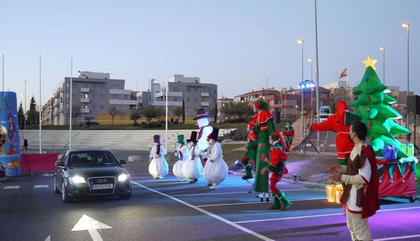 Cabalgata estática de Carbajosa en 2021