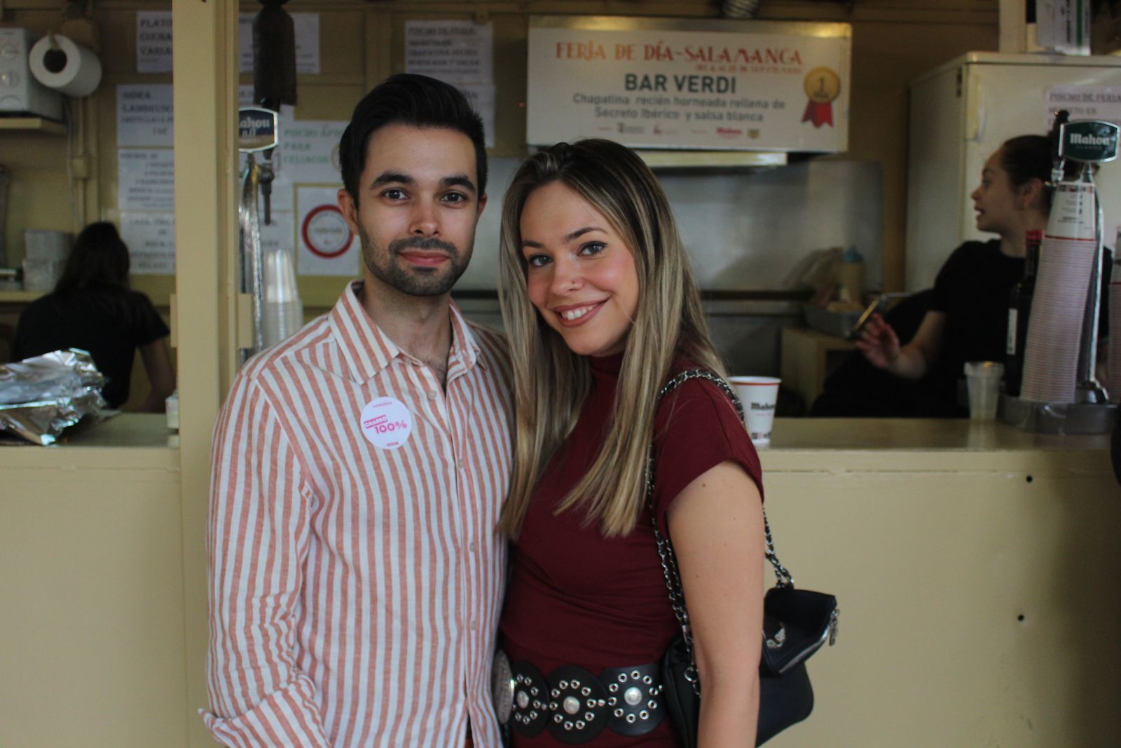 Ambiente en la Feria de Día en el mediodía de este sábado