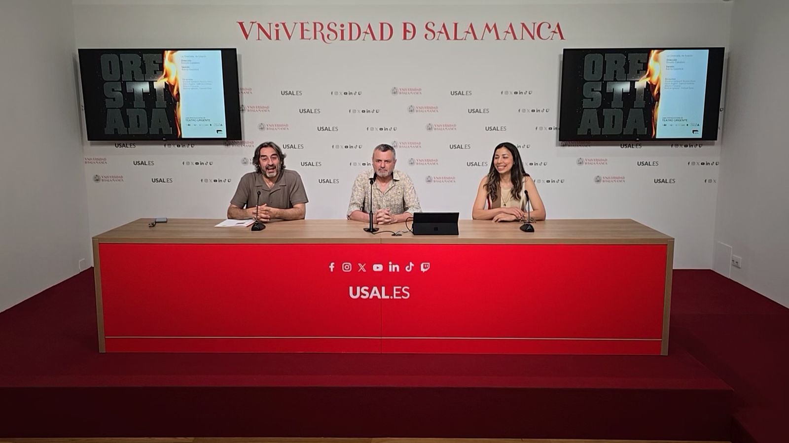 Rueda de prensa para presentar “Las Noches del Fonseca” comienzan con la obra “La Orestíada”