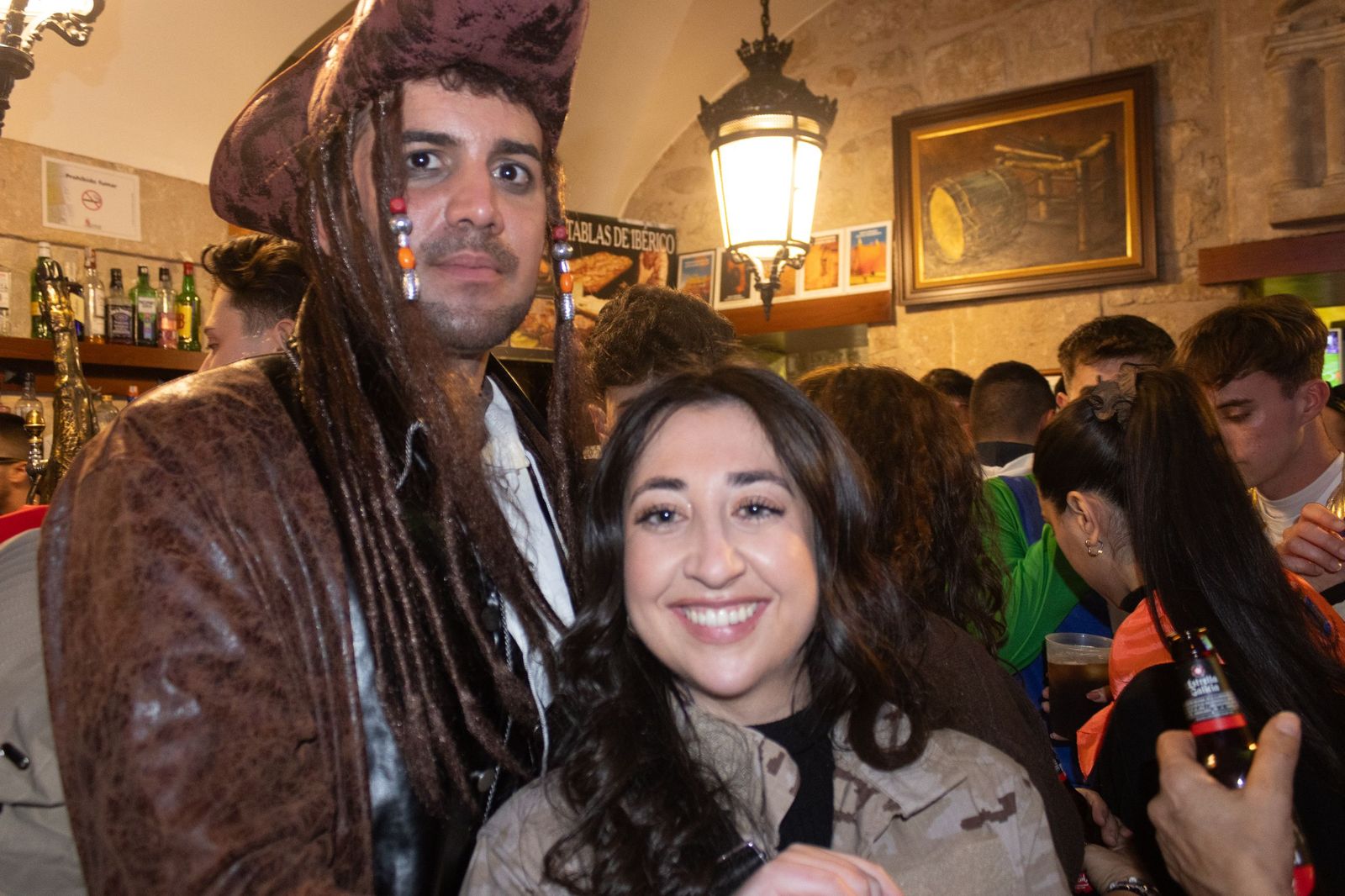 Salamanca de noche, sábado del Carnaval del Toro de Ciudad Rodrigo