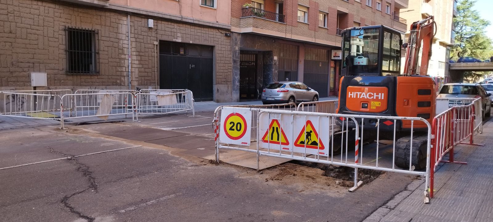 Obras, cortes de tráfico, estrechamientos Obras, cortes de tráfico, estrechamientos
