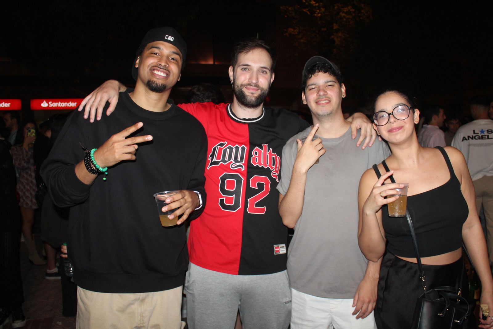 Ambiente en la Feria de Día en la tarde de este sábado