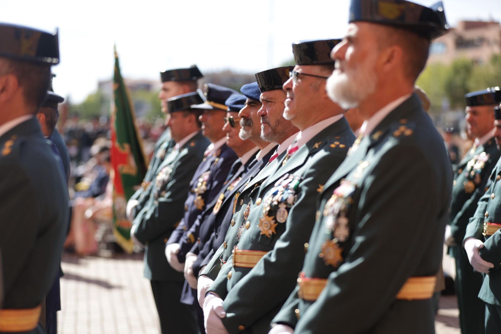 Salamanca rinde honores a la Guardia Civil en la Celebración de su Patrona