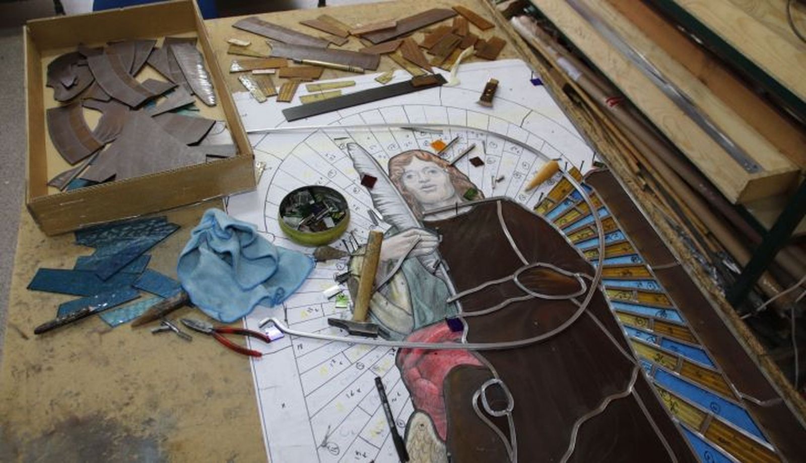 Taller artesanal 'Opal vidrieras'