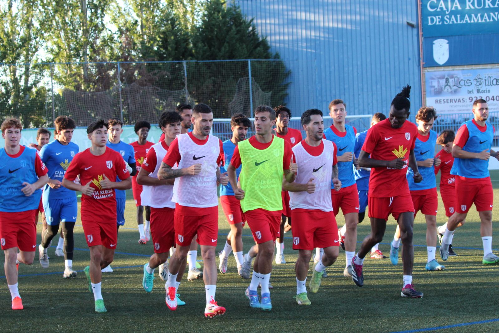 Inicio de la pretemporada de la UD Santa Marta