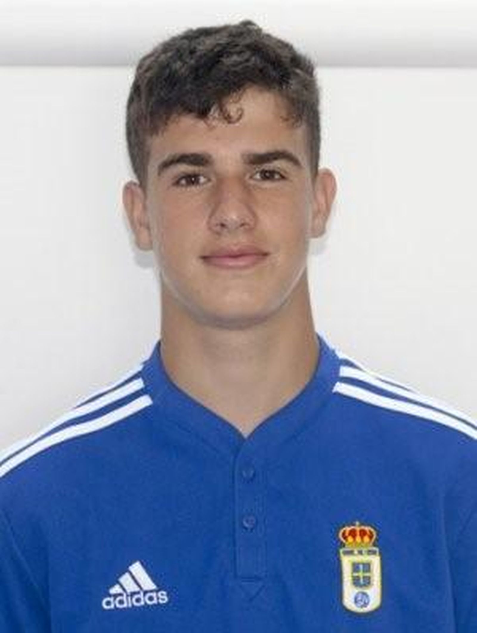 Pelayo Iglesias, durante su paso por la cantera del Real Oviedo