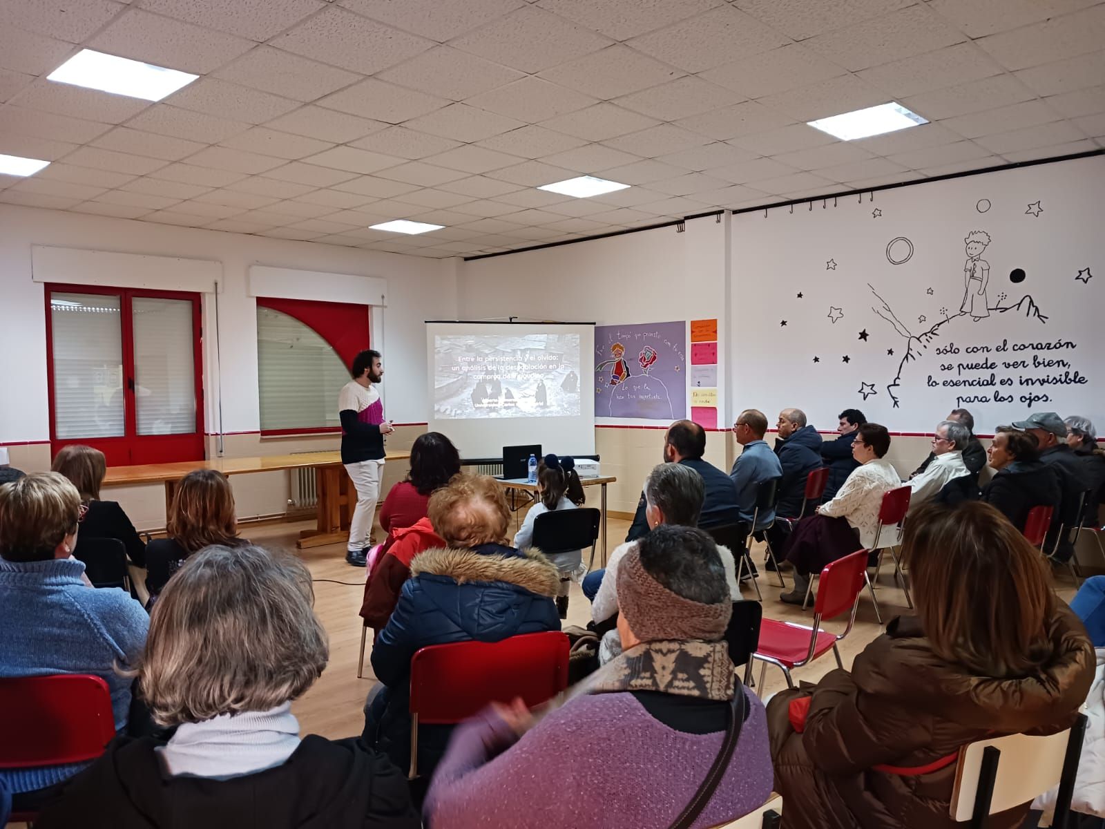 Conferencia sobre la despoblación de Alberto Zamorano