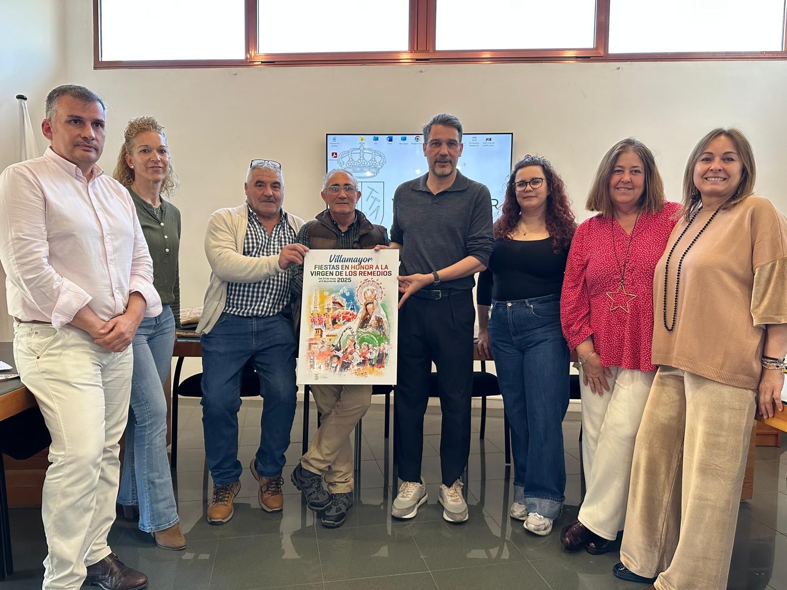 Presentación del cartel de las fiestas de Villamayor