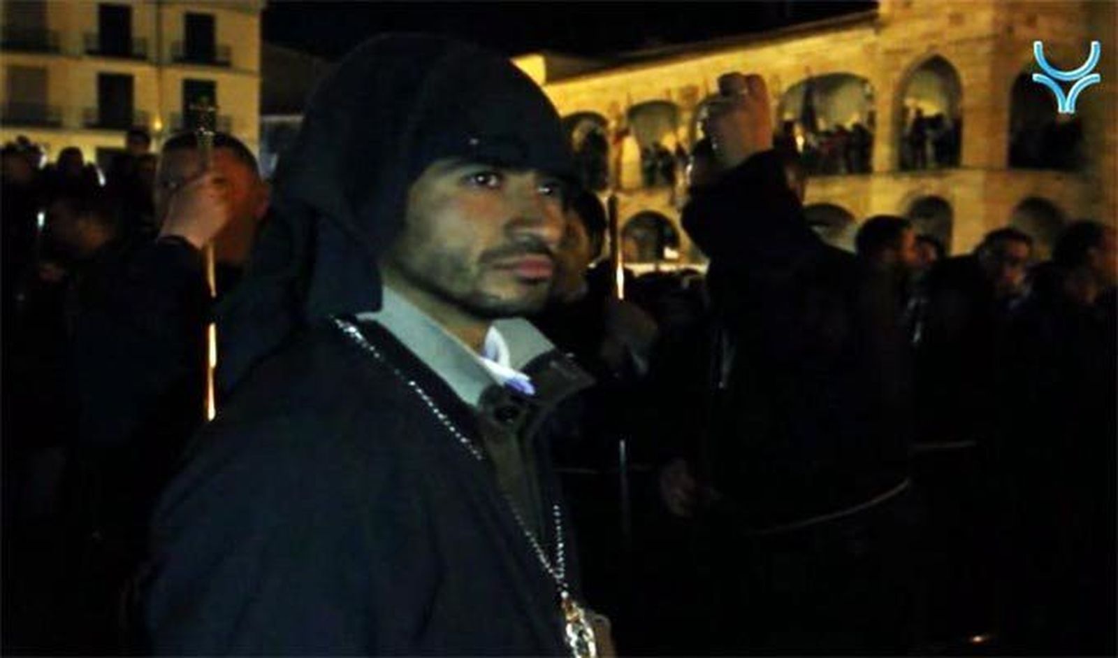 El torero mexicano Joselito Adame participó como hermano de fila en Jesús Nazareno