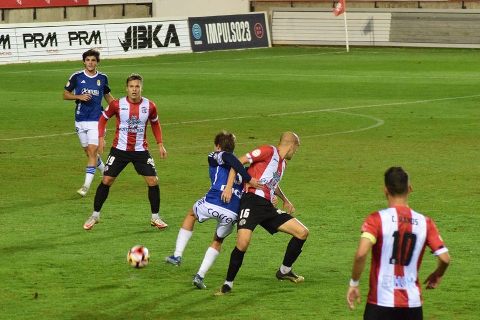 Kun durante el Zamora CF - Oviedo Vetusta