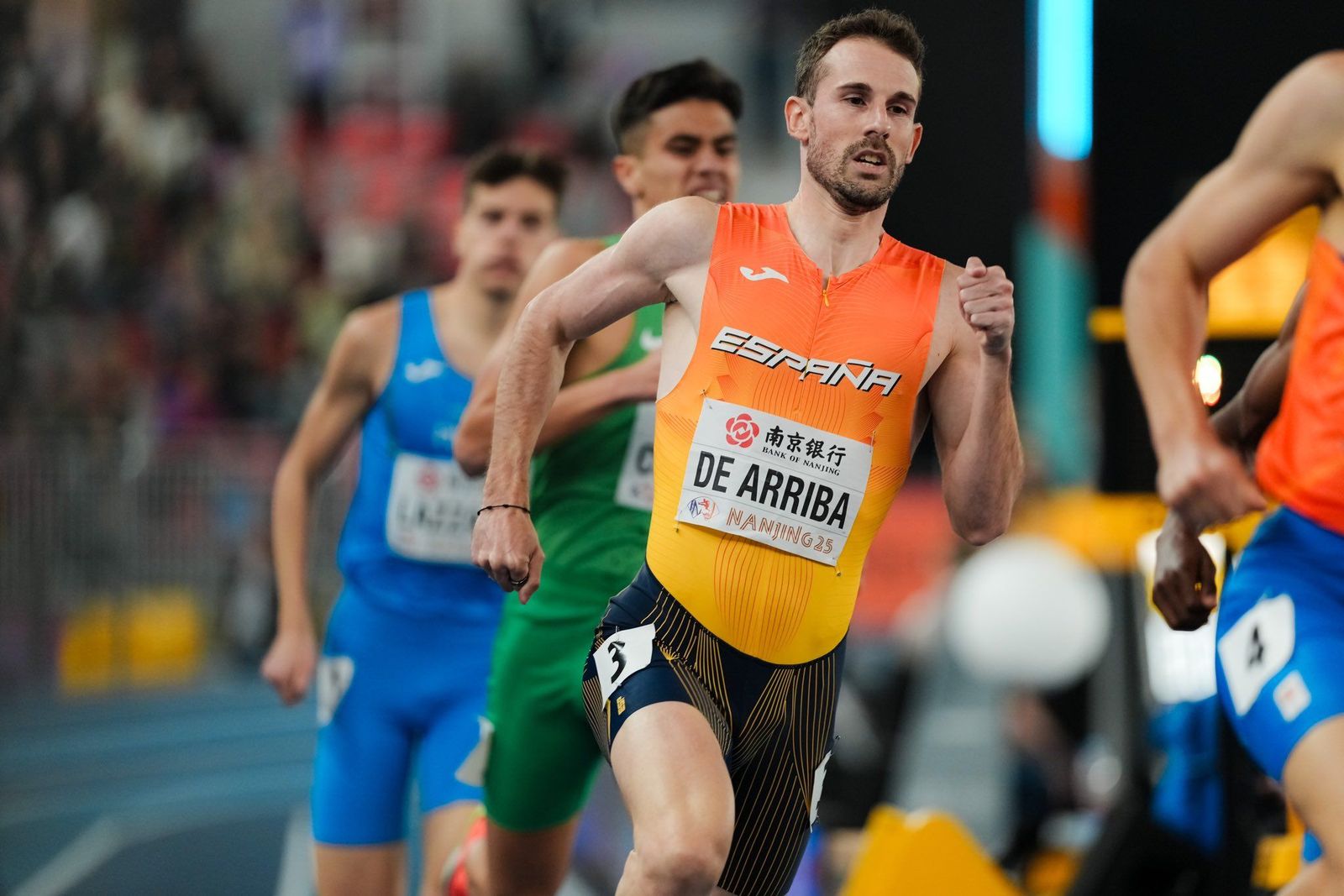 Álvaro de Arriba, en las semifinales del Mundial de atletismo de pista cubierta FOTO ATLETISMO RFEA