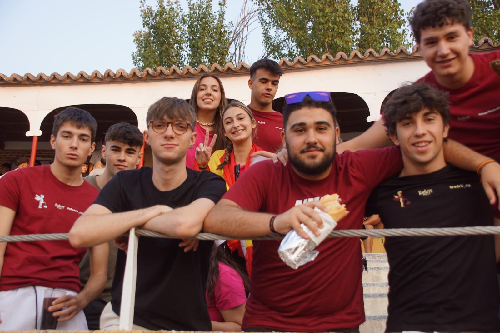 Gran ambiente en los cortes y la suelta de vaquillas de Peñaranda