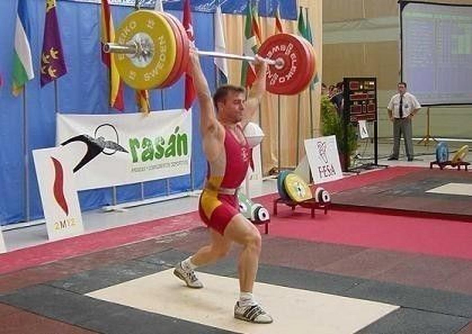 El haltera Manuel Darío finaliza tercero en la Copa de España