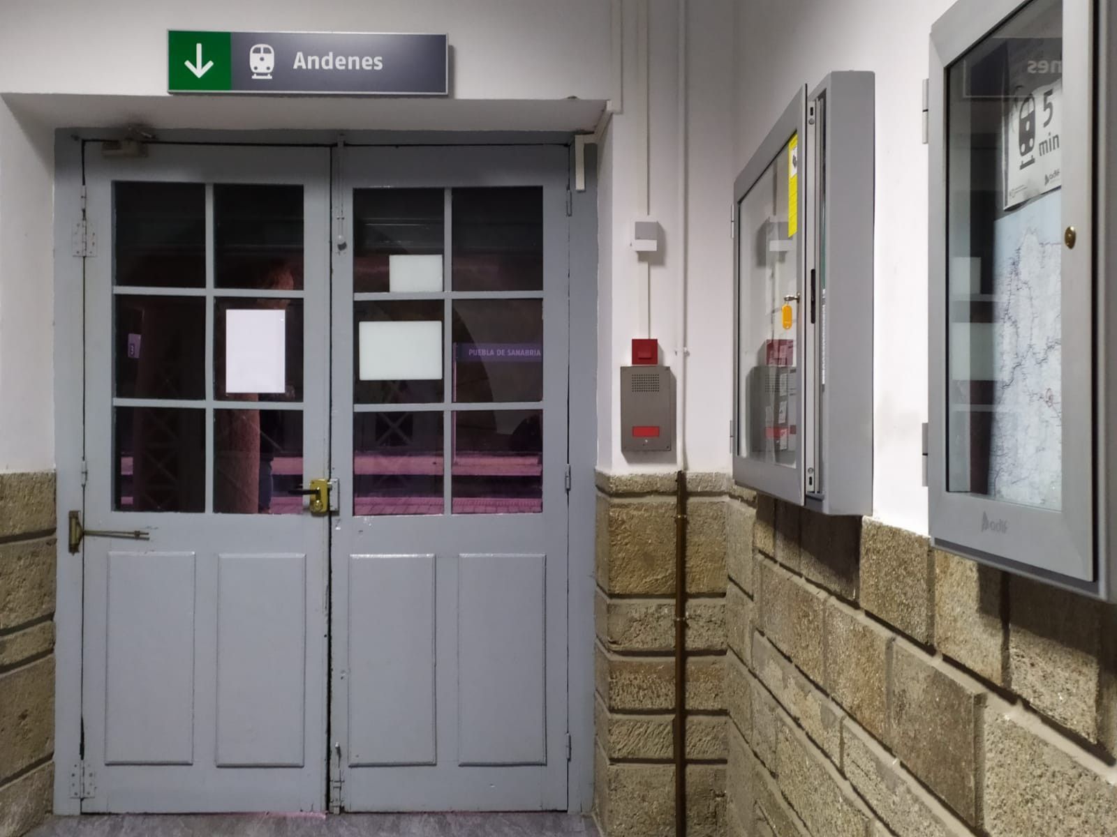 Puebla estación tren sanabria