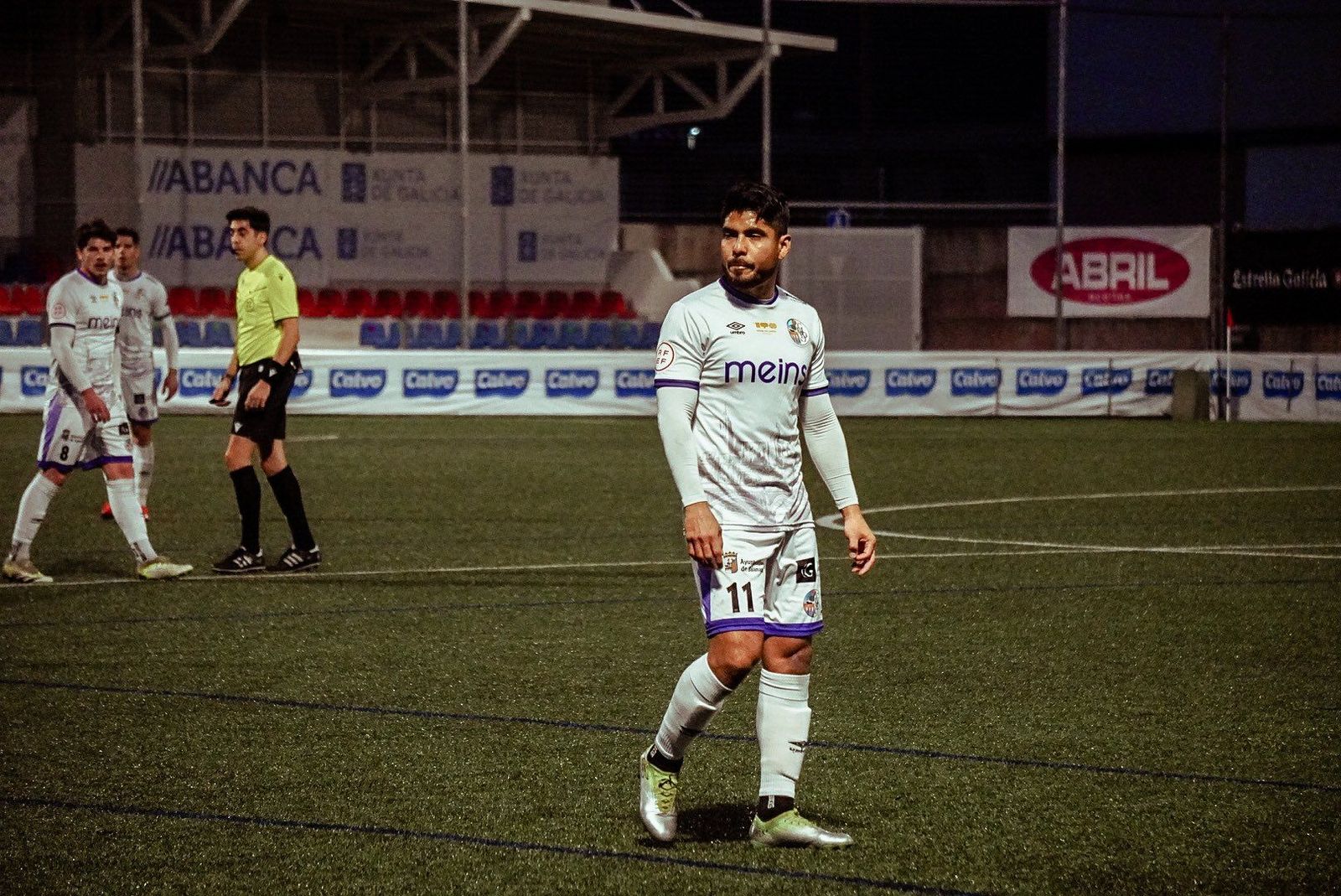 Galván, en el duelo ante el Bergantiños FOTO SALAMANCA CF UDS