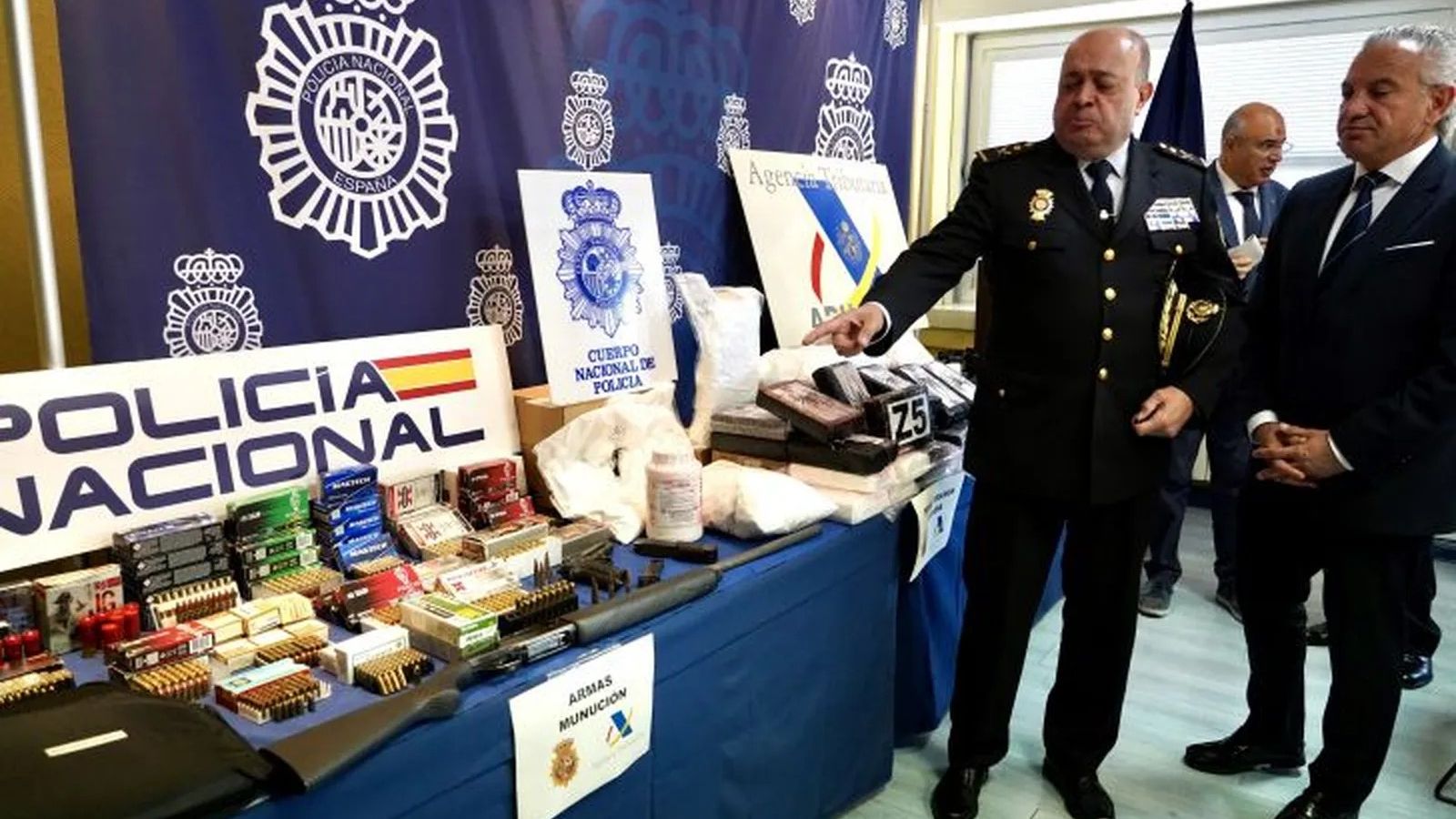 La Policía Nacional incauta en Valladolid el mayor alijo de Castilla y León, con 59 kg de cocaína y 19 detenidos. Foto: Leticia Pérez, agencia Ical