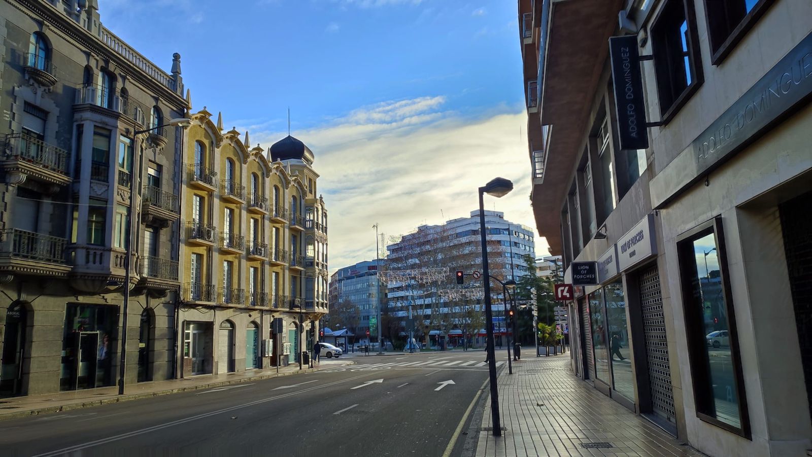 Sol y nubes en Zamora