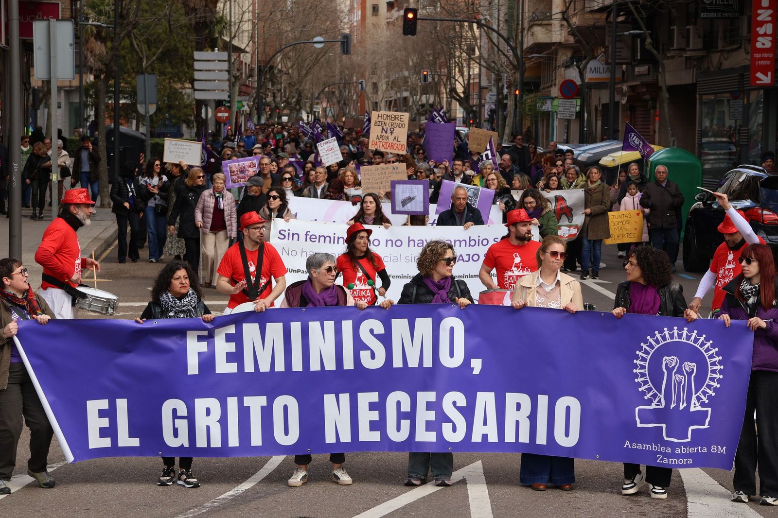 GALERÍA | La manifestación del 8M por las calles de Zamora, en imágenes