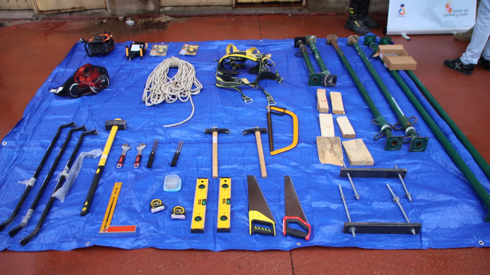 Inauguración de el Curso de "Estructuras colapsadas" para bomberos