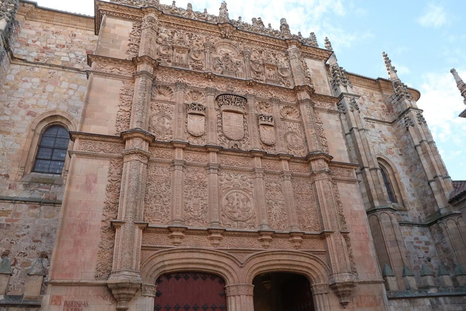 Fachada de la Universidad de Salamanca