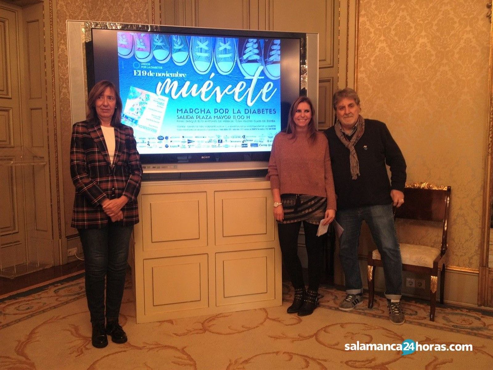 María José Fresnadillo, Manuel Manjón y Laura García