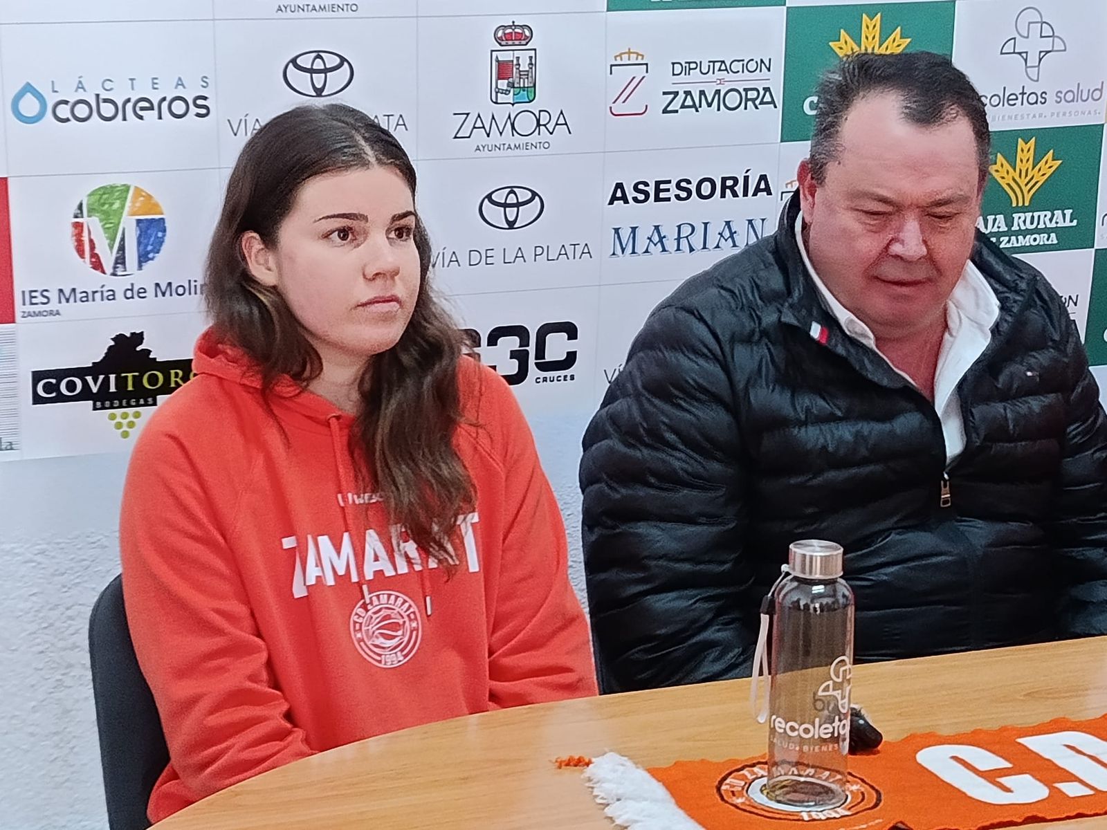 Presentación Inés Giménez, nueva jugadora del CD Zamarat