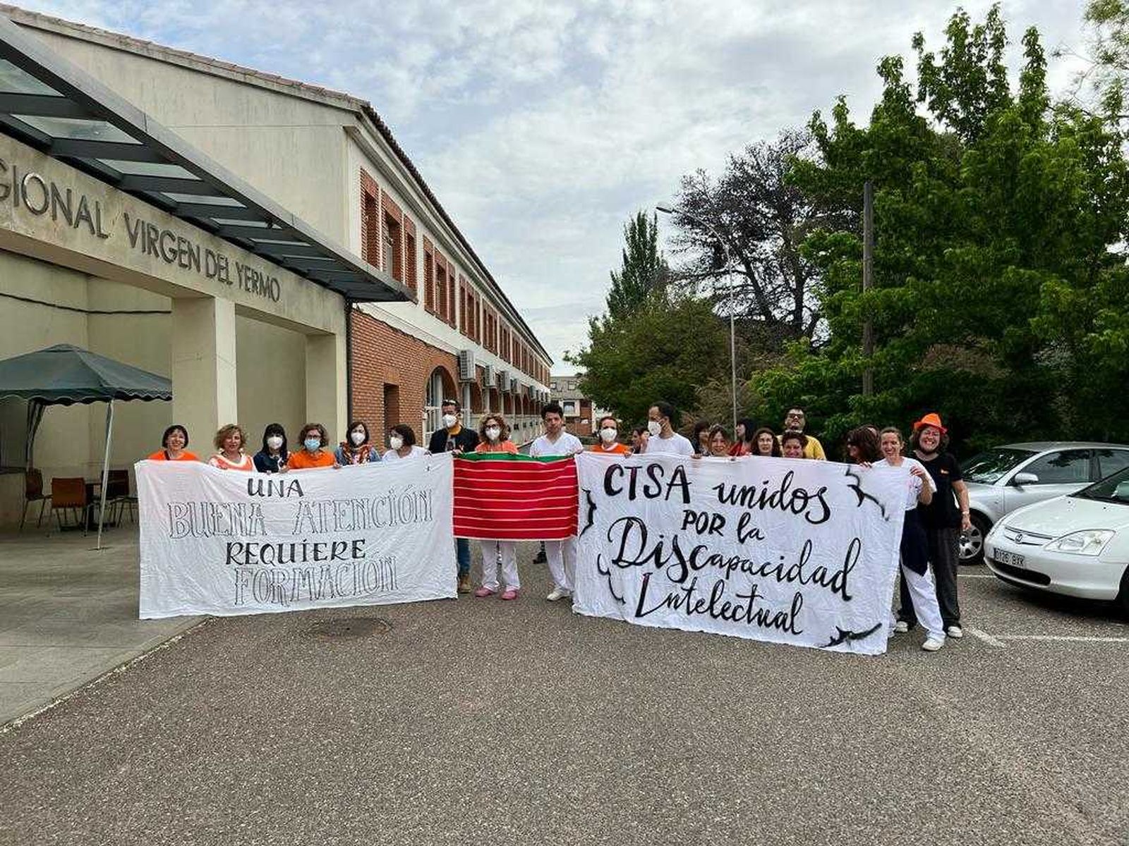 Concentración de los cuidadores técnicos de servicios asistenciales en Zamora