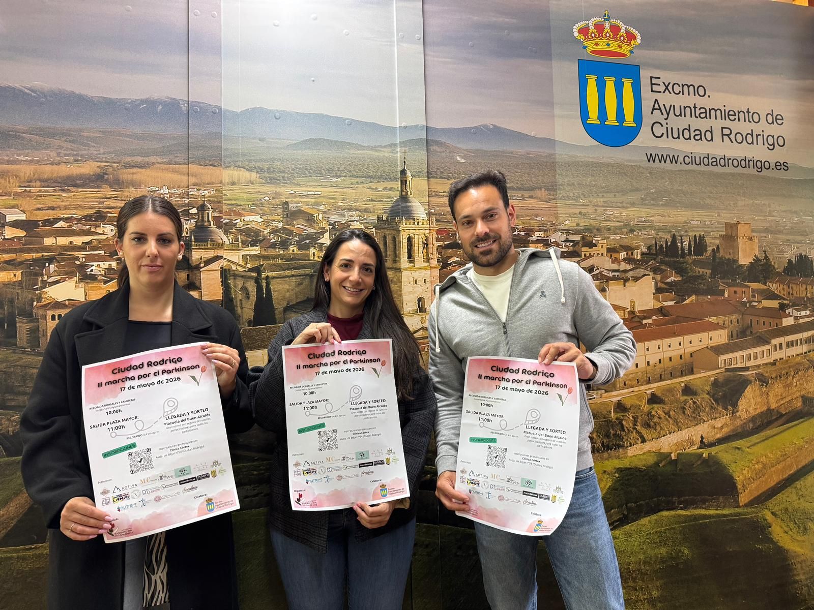 Presentación Marcha Parkinson Ciudad Rodrigo