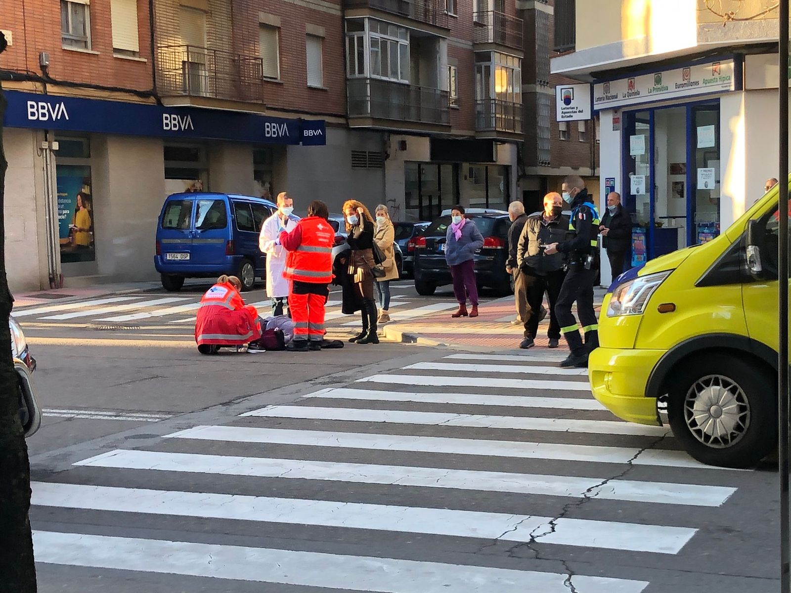Atropello en el paseo El Rollo